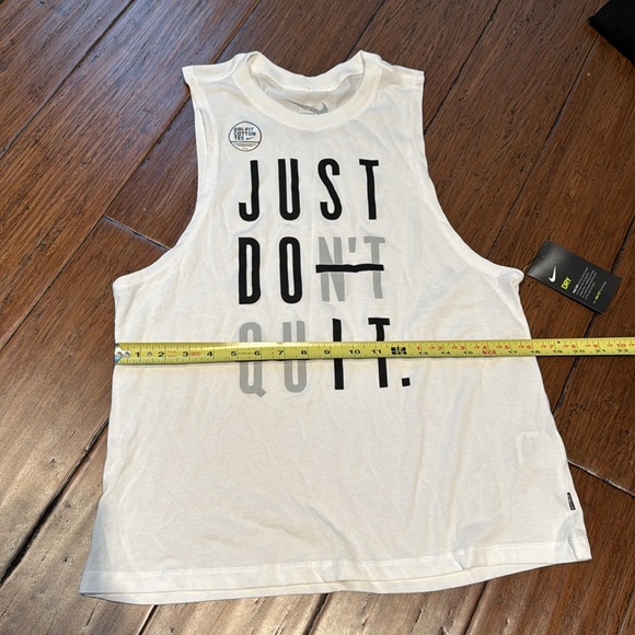 NWT Nike “Just Don’t Quit” Dri-Fit Tank Top - Picture 4 of 5